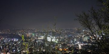 서울 야경 스카이라인