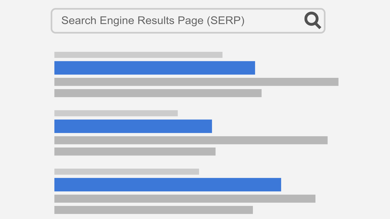 Search Engine Results Page (SERP) Graphi