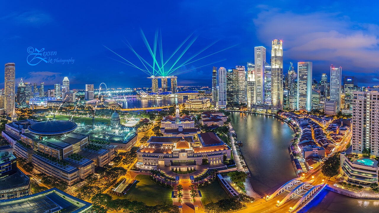 Singapore city skyline (Zexsen)