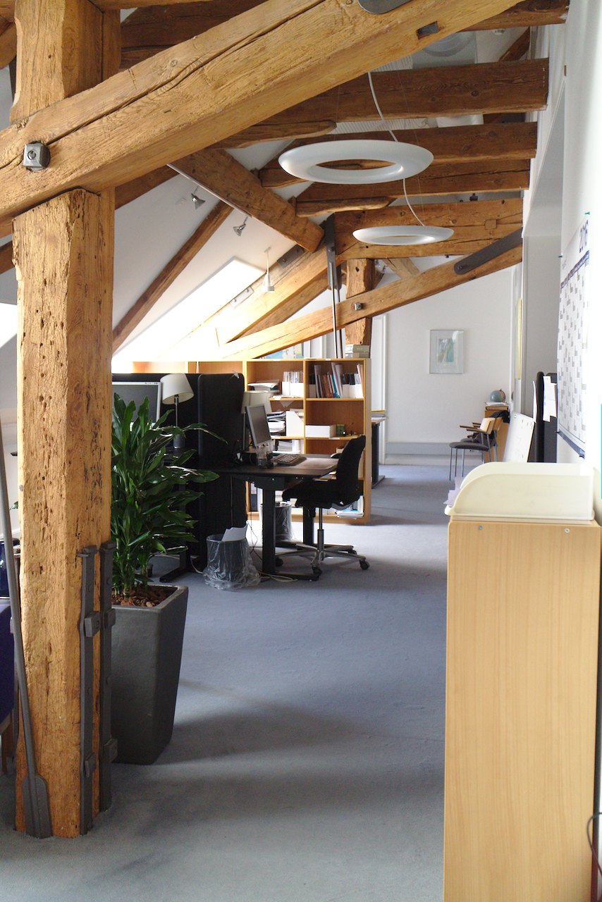 Modern office space in historical buildi