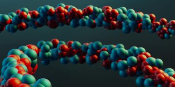 단백질과 DNA 분자 구조