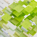 Dynamic abstract image with mathematical symbols on floating papers, vibrant and conceptual.