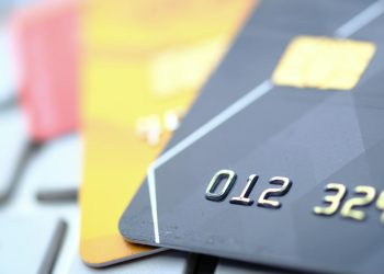 High-quality close-up of credit and debit cards, highlighting technology and security.