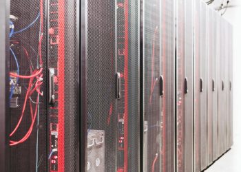 System with various wires managing access to centralized resource of server in data center