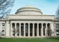 The grand neoclassical architecture of MIT building showcasing its historic significance.