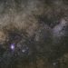 A breathtaking view of the Milky Way showcasing nebulae and countless stars.