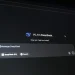 Close-up of a digital assistant interface on a dark screen, showcasing AI technology communication.