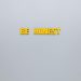 Simple yellow text 'Be Honest' on a neutral background, emphasizing clarity and inspiration.