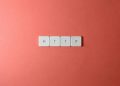 HTTP spelled with keyboard keys on a pink background, minimalist style.