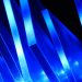 blue and black light digital wallpaper