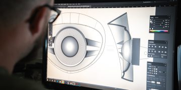black flat screen computer monitor