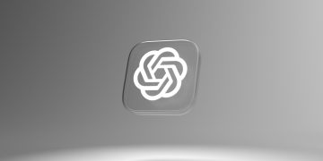 A white square with a knot on it