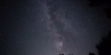 Capture the beauty of the starry sky featuring the Milky Way on a clear night.