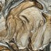 Elegant marbled art pattern with swirling golden and silver hues. Perfect for abstract art lovers.