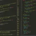 Close-up of highlighted HTML and CSS code on a dark screen, suitable for tech themes.