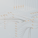 Elegant 3D visualization of neural networks showcasing abstract connections in a digital space.