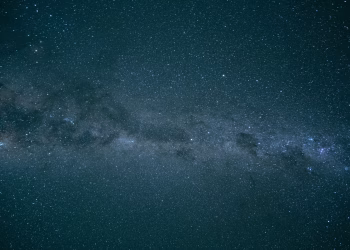 Capture of a star-filled sky highlighting the Milky Way galaxy's splendor.