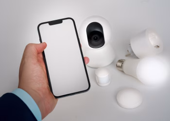 Smart home integration with mobile phone control for enhanced automation.