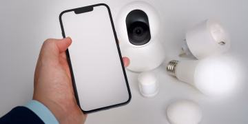 Smart home integration with mobile phone control for enhanced automation.