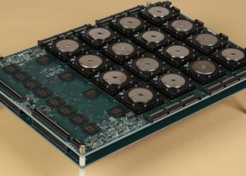 DARPA SyNAPSE 16 Chip Board