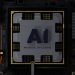 a computer chip with the letter ai on it
