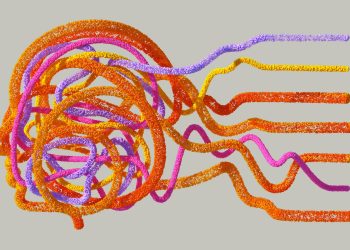 Vibrant 3D rendering depicting the complexity of neural networks.