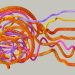 Vibrant 3D rendering depicting the complexity of neural networks.