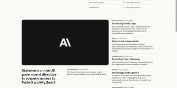 anthropic newsroom announcement