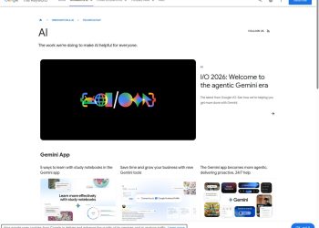 구글 제미나이 AI 공식 블로그 화면