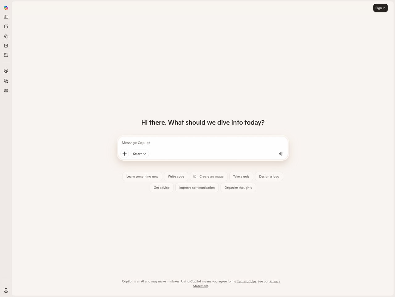 microsoft product copilot chat