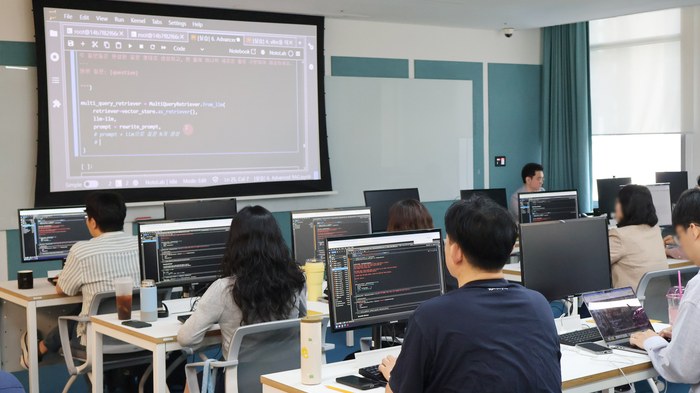 멀티캠퍼스 AI 교육 현장
