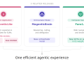 Figure 1 – One experience, three components.png | A diagram titled