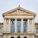 The historic Palais de Justice in Nice, showcasing classic French architectural design.