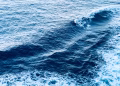 A captivating view of dynamic ocean waves with foam, showcasing the beauty of the sea.
