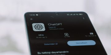 The image shows the chatgpt app on a phone.