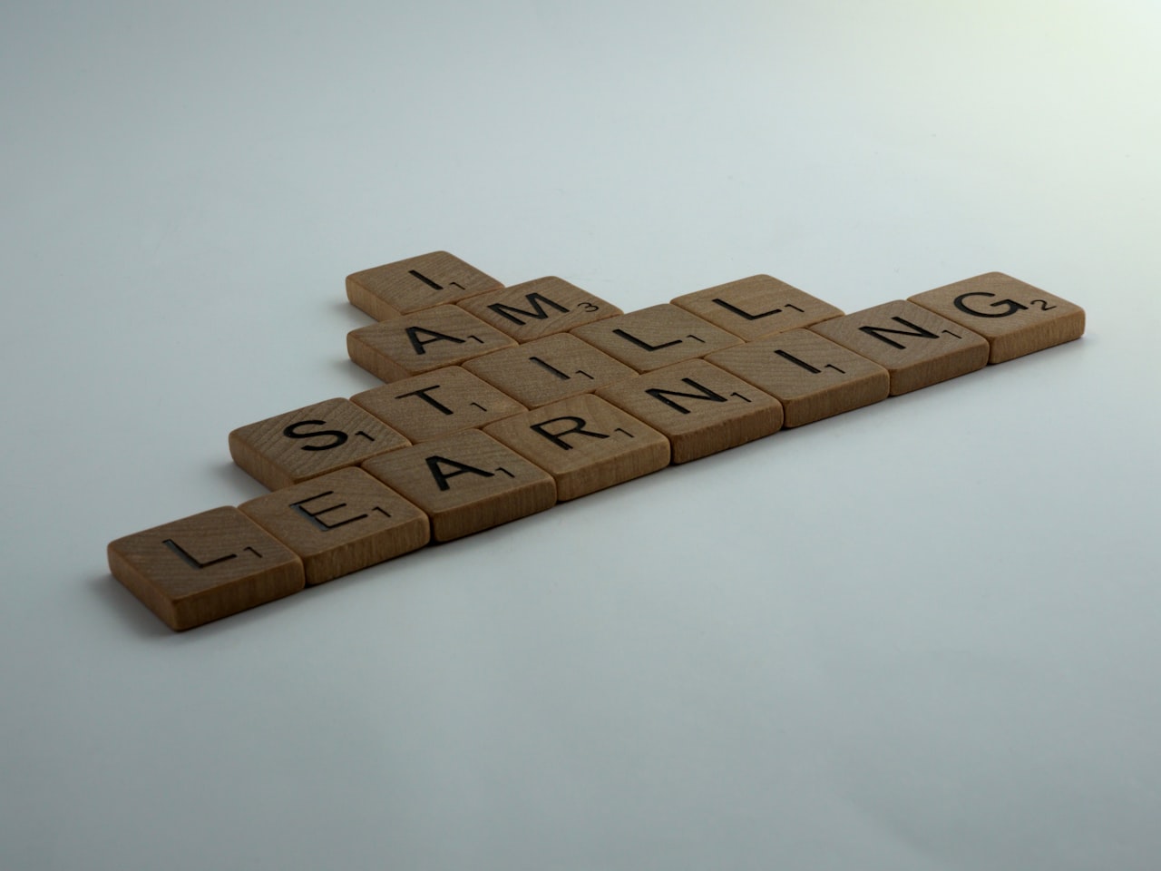 brown wooden blocks on white table