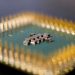 a close up of a circuit board with many small pieces of electronic equipment