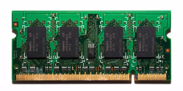 High-quality image of a computer RAM module showcasing detailed circuit design.