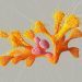 Colorful abstract representation of digital biology using CGI techniques, showca