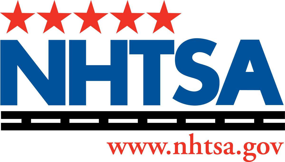 미국 도로교통안전국 NHTSA 로고