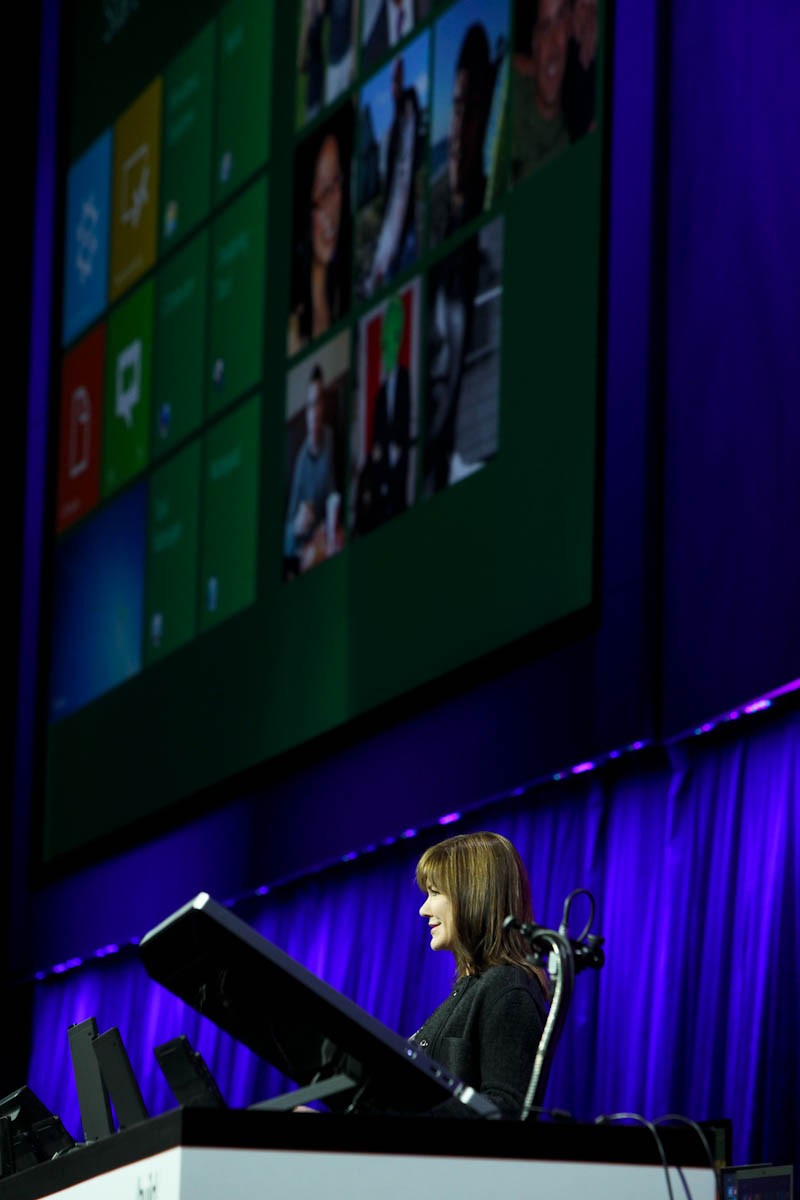 마이크로소프트 BUILD 2011 발표 현장 자료사진