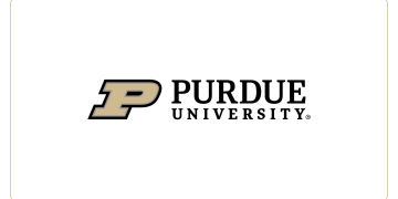 Purdue University 공식 가로형 로고