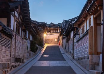 서울 전통 한옥 공간 자료사진. 한국의집 기자간담회 현장은 아니다