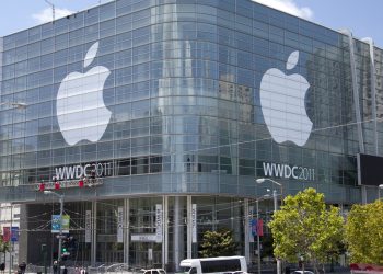 미국 샌프란시스코 모스콘센터의 애플 WWDC 행사장 자료사진
