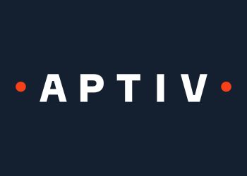 산업 기술 기업 Aptiv 공식 로고