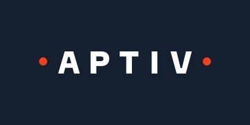 산업 기술 기업 Aptiv 공식 로고