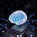 A brain over cpu represents artificial intelligence.