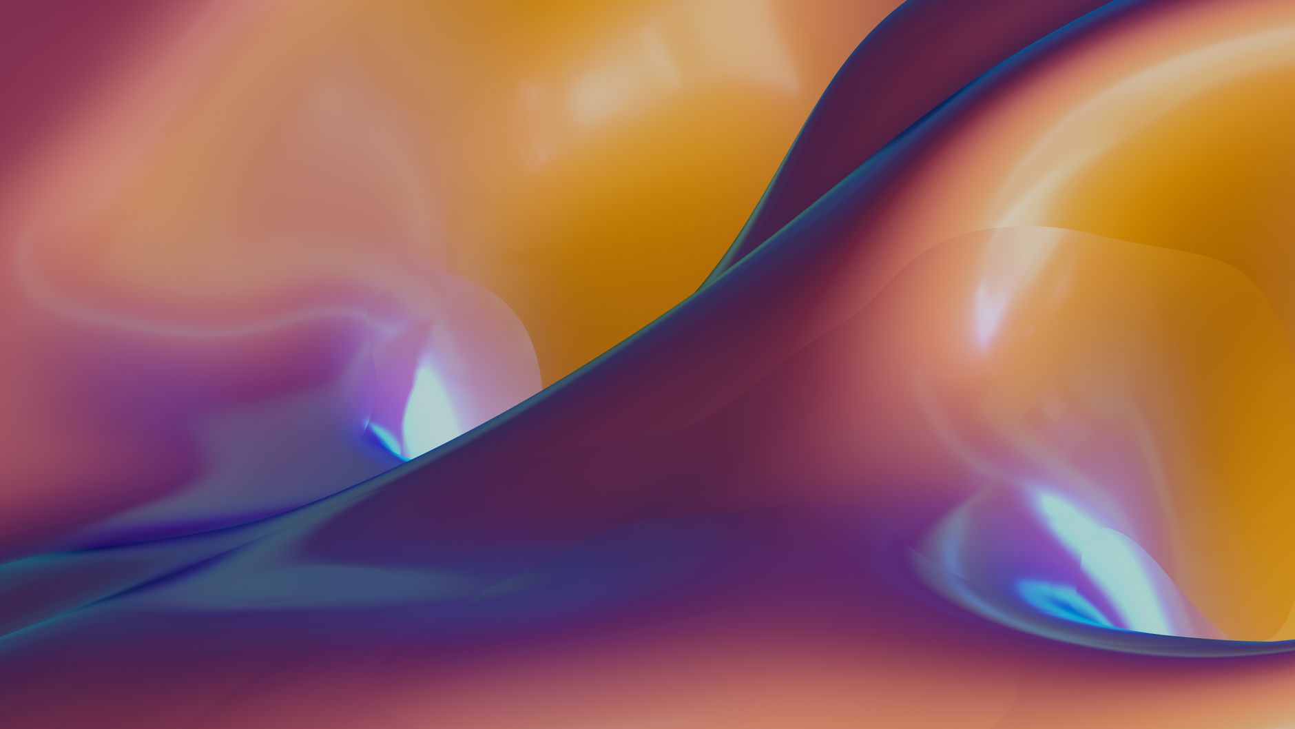 Colorful and fluid abstract art showcasing dynamic gradients and smooth shapes.