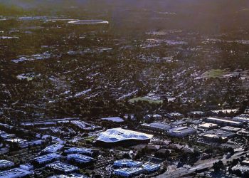 Nvidia campus aerial
