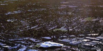 Nvidia campus aerial